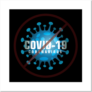 coronavirus Posters and Art